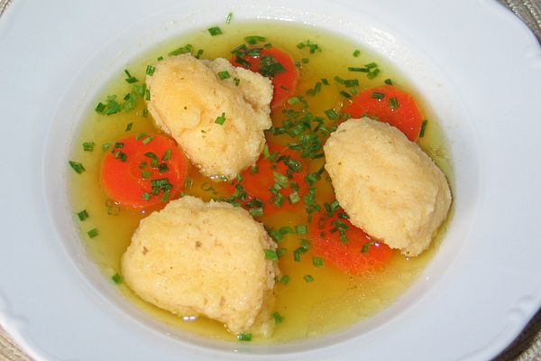 Suppeneinlage - Grießnockerl | Chefkoch