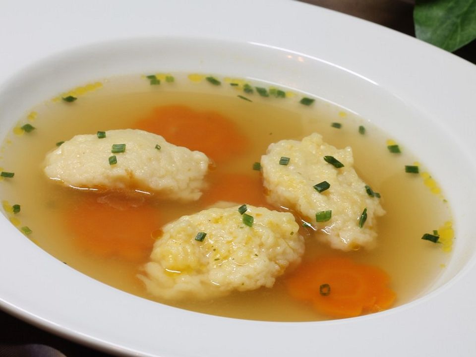Suppeneinlage - Butternockerl| Chefkoch