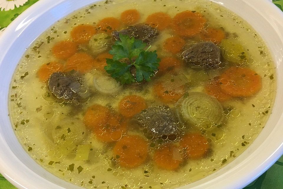 Rindsuppe - Meidlinger Art