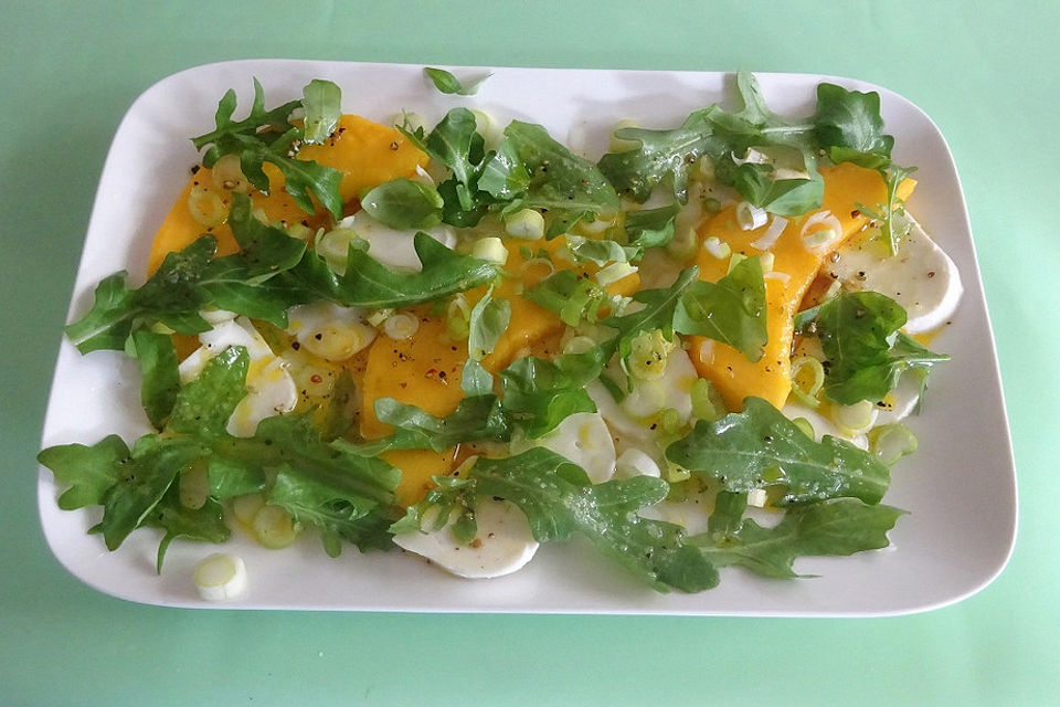 Mango - Mozzarella - Rucola - Salat