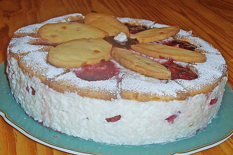 Fruchtiger Milchreis - Kuchen