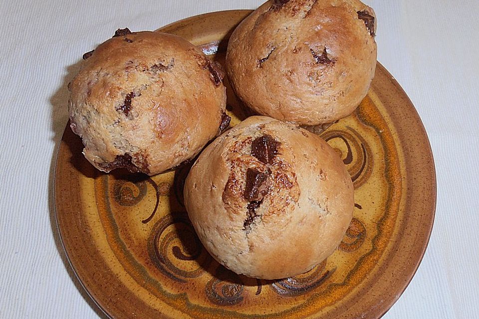 Erdbeer - Schoko - Muffins