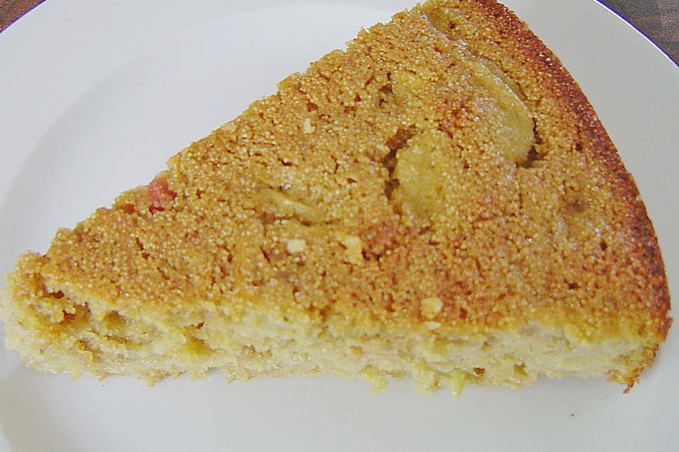 Chrissis Rhabarber - Grieß - Kuchen Chrissis Rhabarber - Grieß - Kuchen
