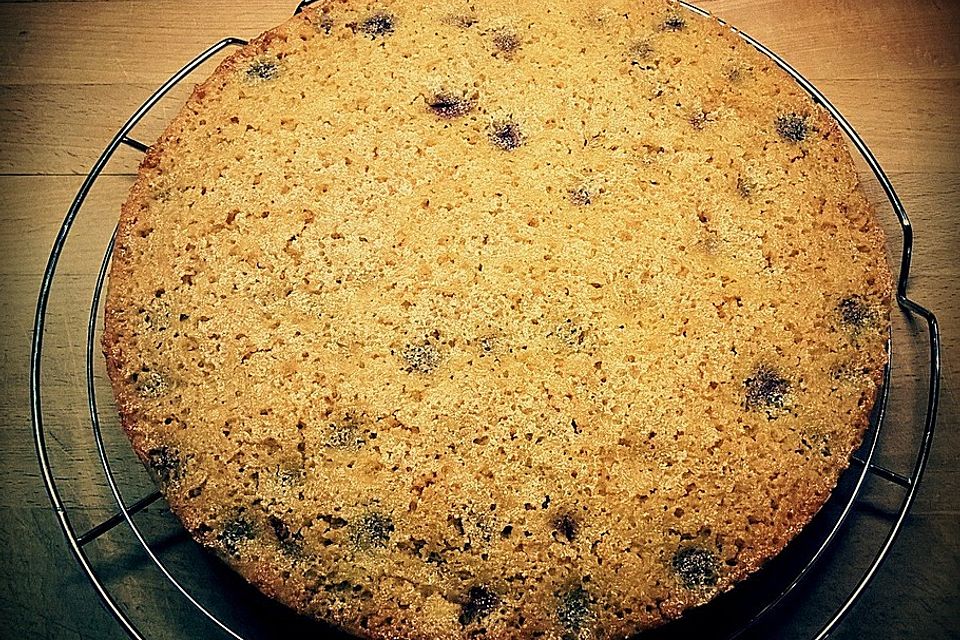 Chrissis Rhabarber - Grieß - Kuchen Chrissis Rhabarber - Grieß - Kuchen