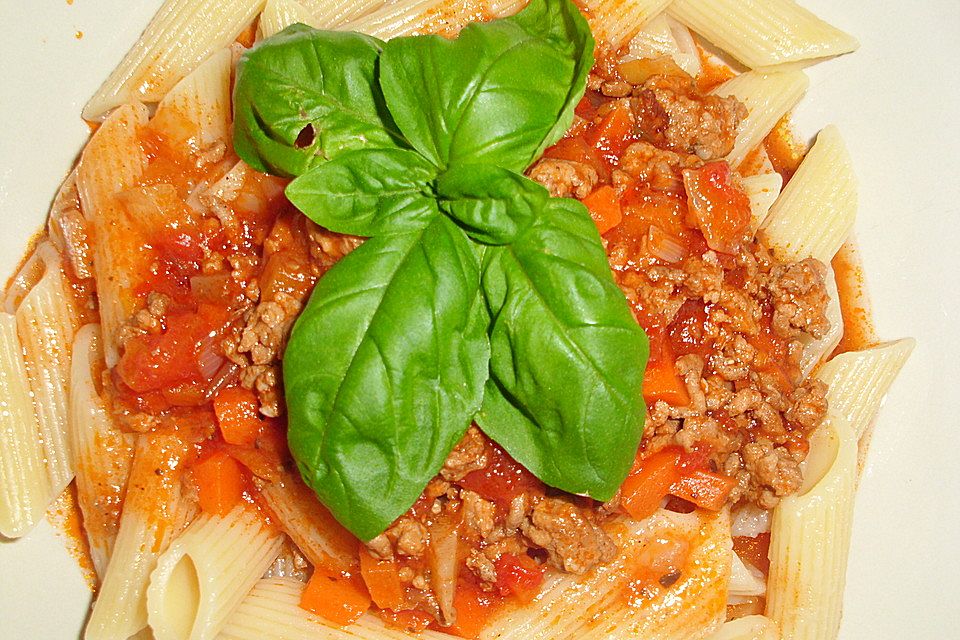 Chicas Pastasauce à la Bolognese