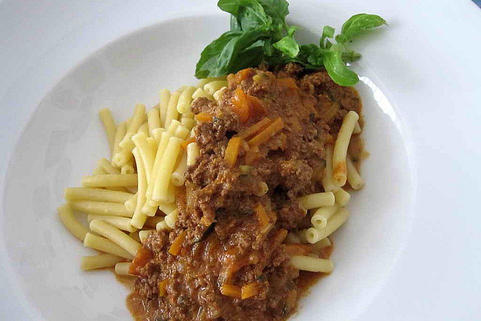 Chicas Pastasauce à la Bolognese