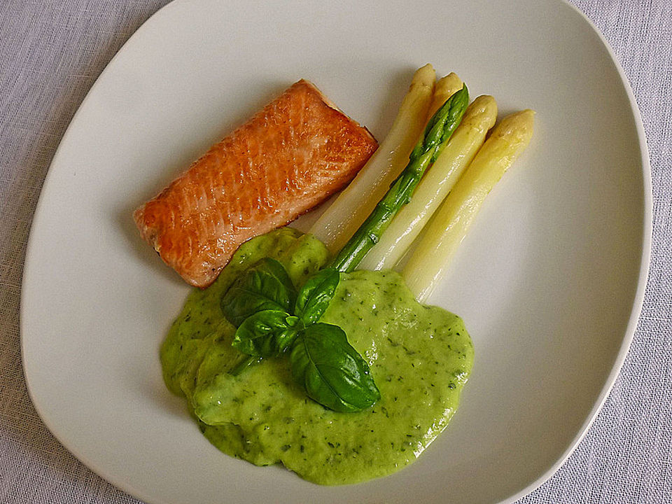 Spargel in Basilikum-Spargel-Sauce von pauline-1953| Chefkoch Spargel in Basilikum-Spargel-Sauce von pauline-1953| Chefkoch