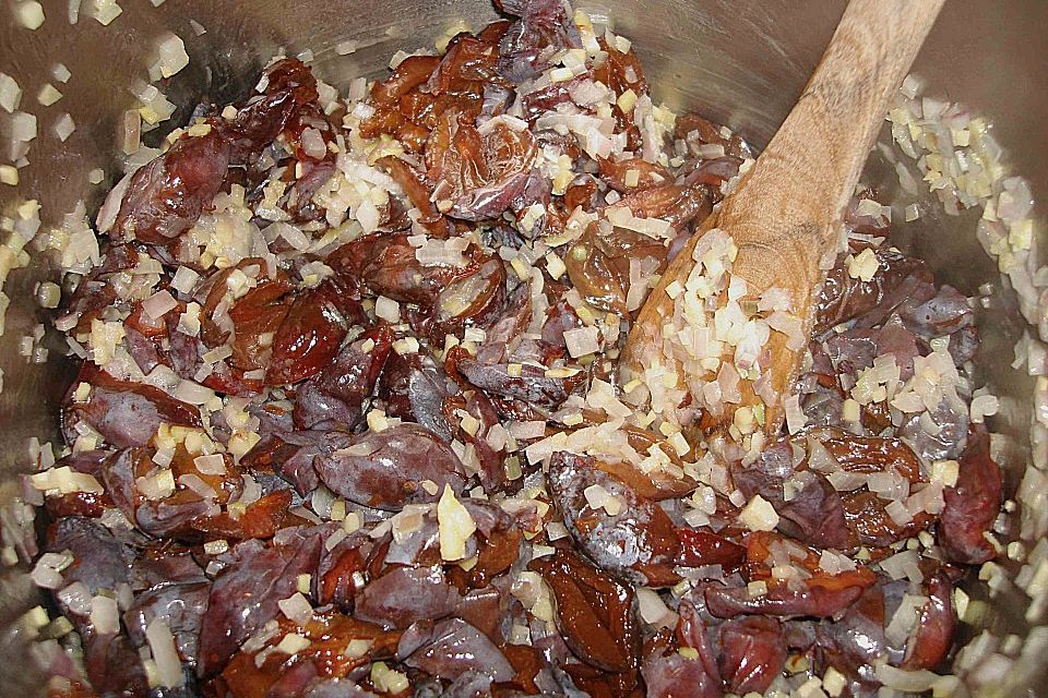 Zwetschgen - Schalotten - Chutney