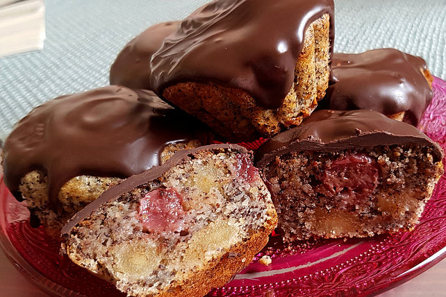Mohn - Kirsch - Muffins von Momo-Maus| Chefkoch