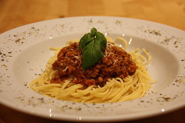 Vegetarische Linsen-Bolognese Von Eichkatzerl| Chefkoch