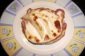 Gorgonzola Birnen-Toast