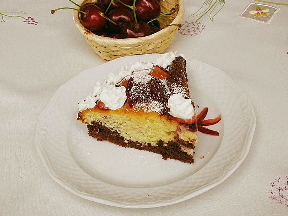 Nuss - Schoko - Kirsch - Kuchen von nvaudlet| Chefkoch