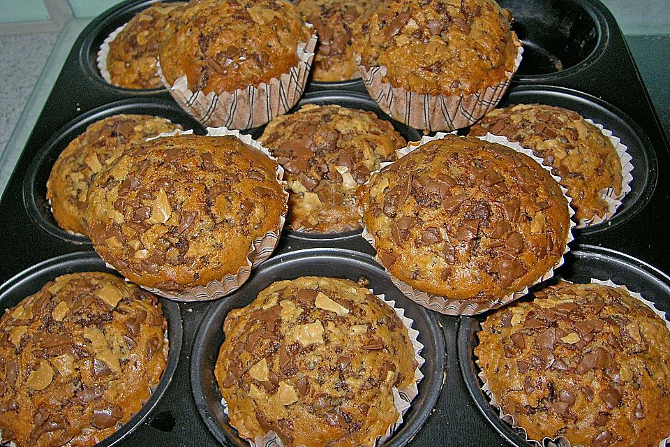 Citrus Flavoured Ginger Chocolate Chip Muffins