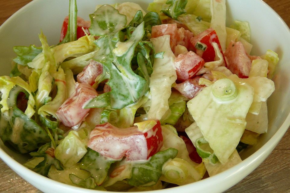 Bunter Eisbergsalat