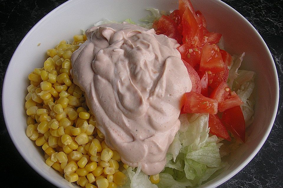 Bunter Eisbergsalat