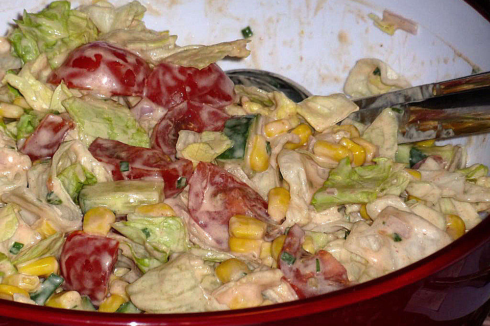 Bunter Eisbergsalat