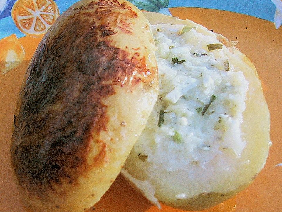 Backkartoffeln mit pikanter Füllung von Corela1| Chefkoch