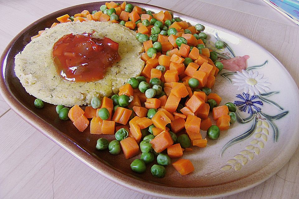 Kräuter - Nuss - Polenta