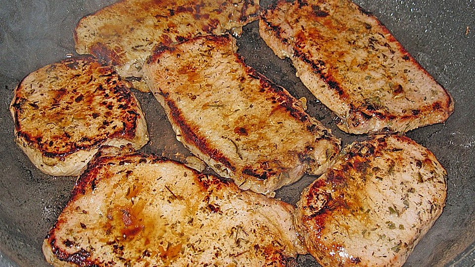 Marinierte Schnitzel Mit Sahnesosse Von Beemybear Chefkoch 