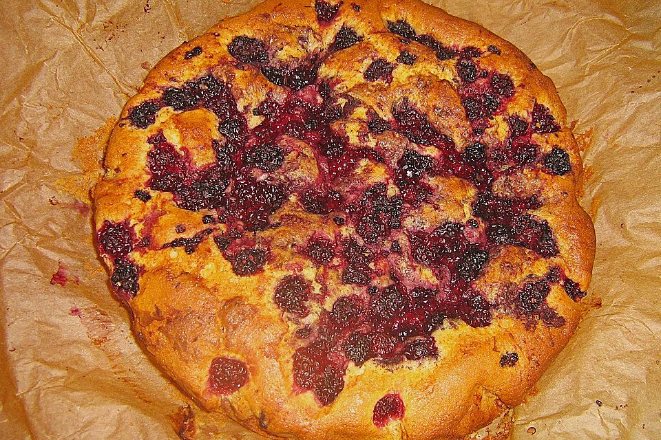 Leichter Beerenkuchen