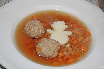 Klare Wildsuppe Mit Fleischklosschen Von Dieter1954 Chefkoch 