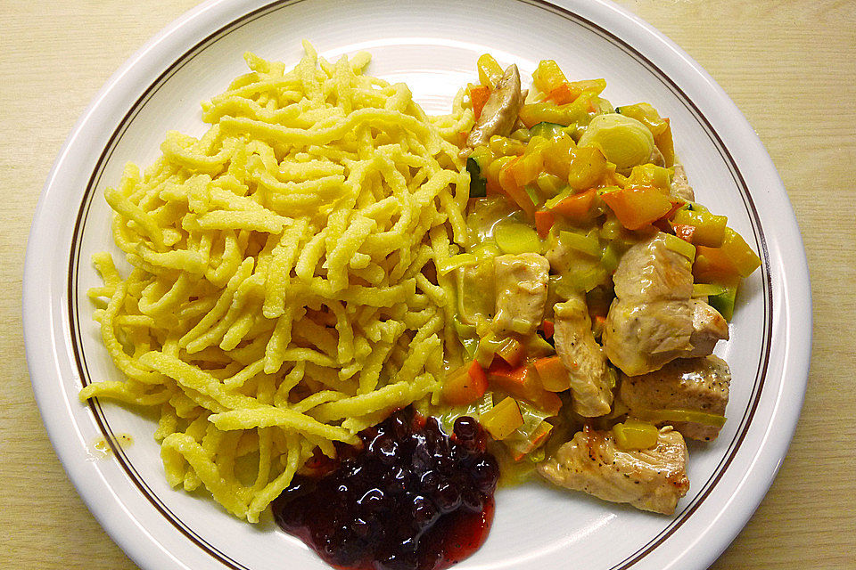 Puten - Kürbis - Geschnetzeltes Puten - Kürbis - Geschnetzeltes