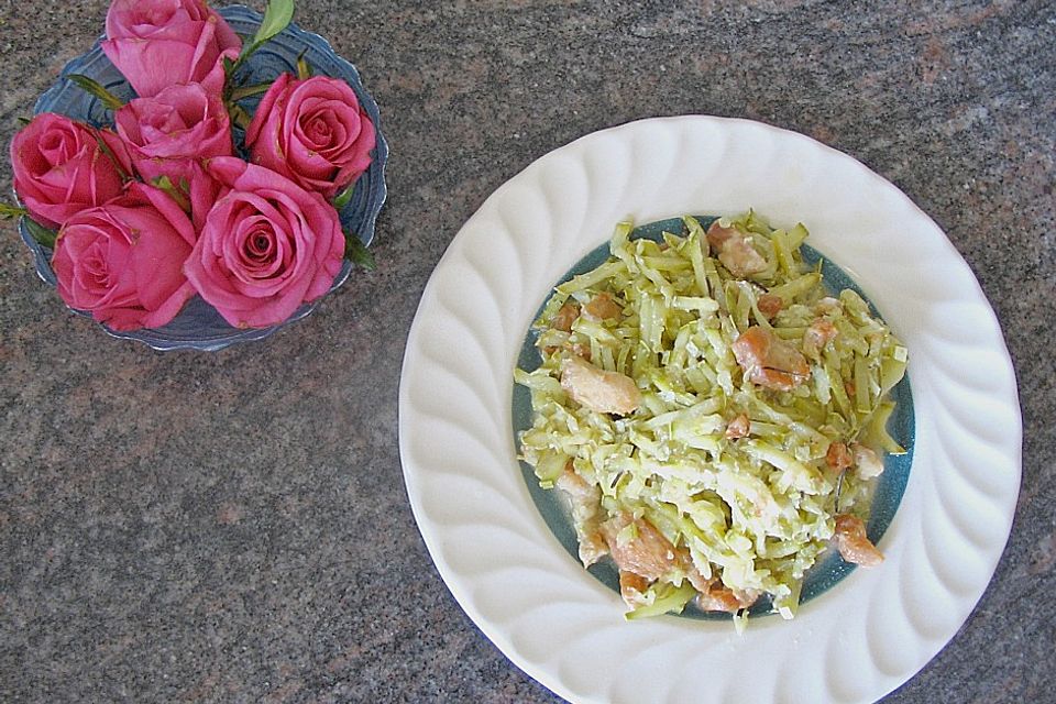 Kalbfleisch - Zucchini - Ragout