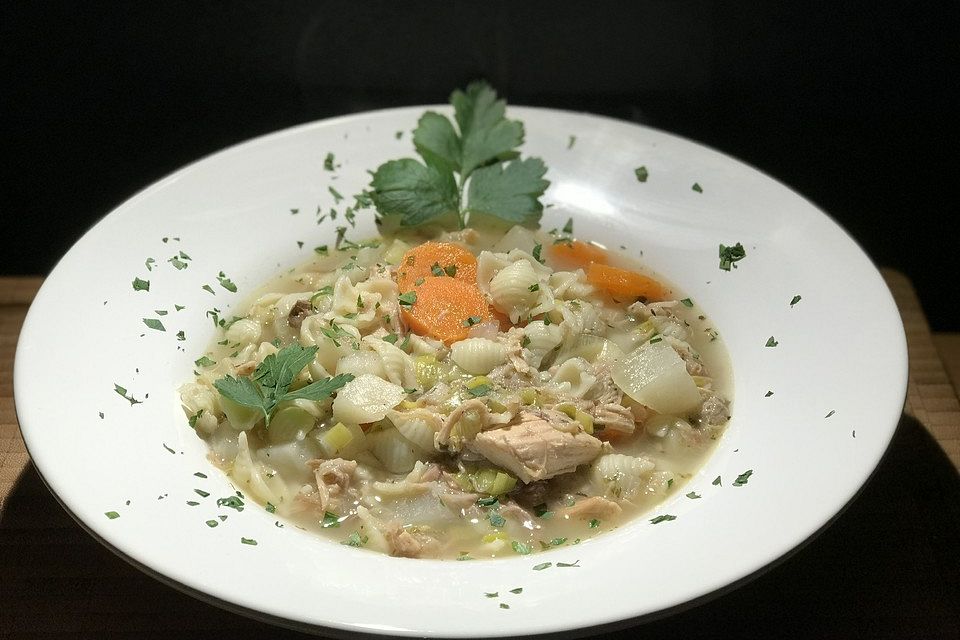 Heides Hühnersuppe