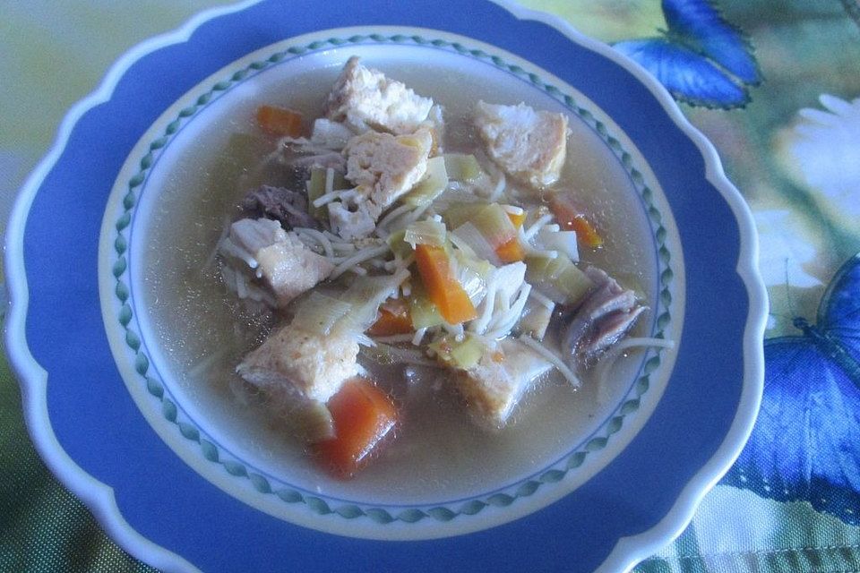 Heides Hühnersuppe