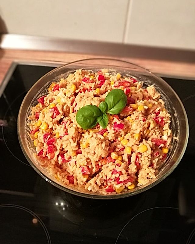 Thunfisch - Reis, als Pfanne oder Salat