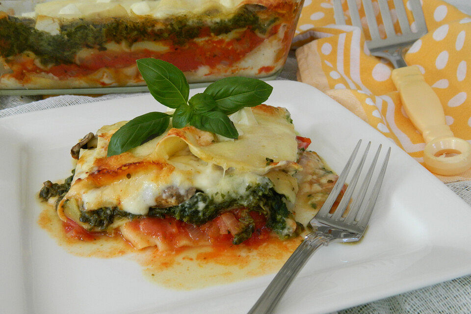 Vegetarische Lasagne