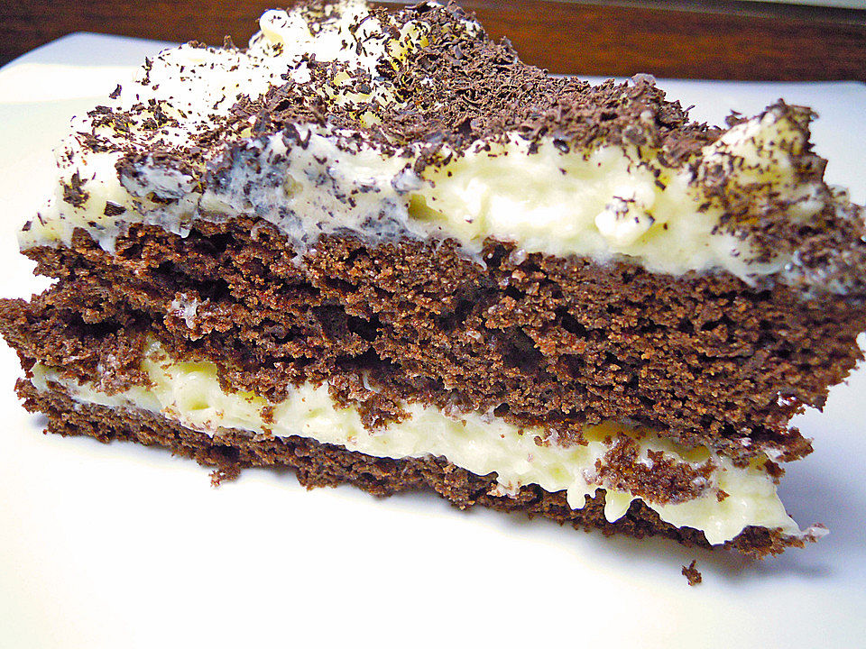 Schokoladen - Vanille Torte von Seelenschein| Chefkoch