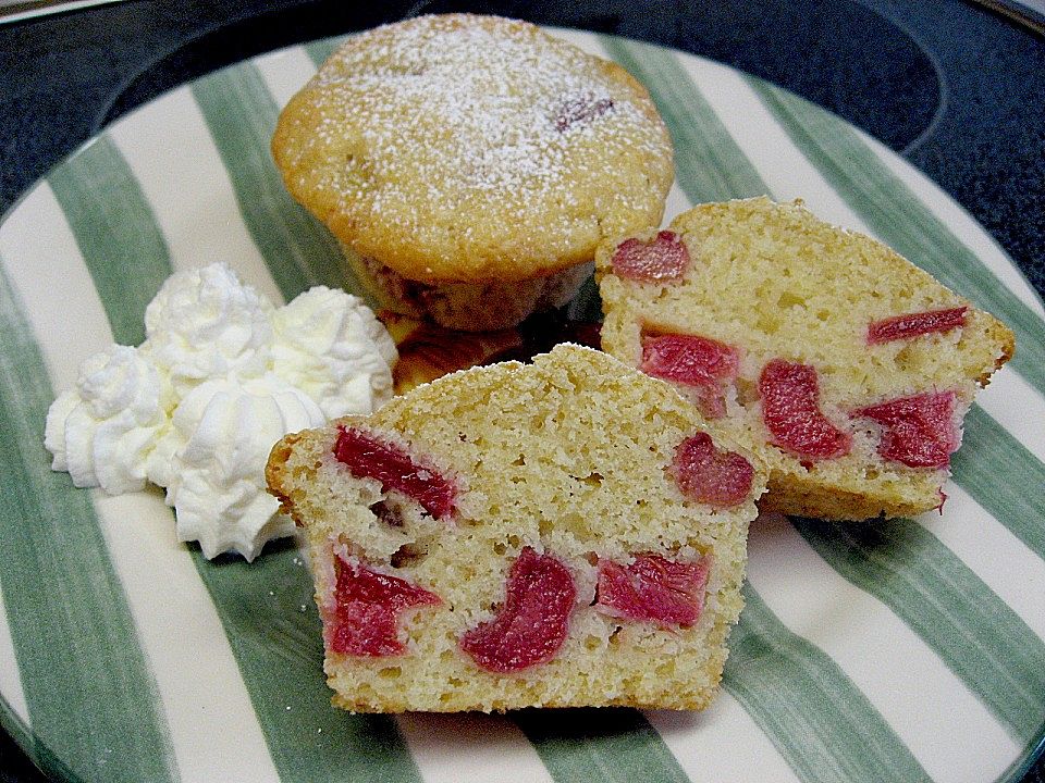 Rhabarber-Vanille-Muffins von Seelenschein| Chefkoch
