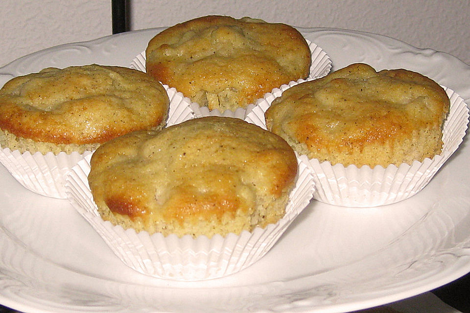 Rhabarber-Vanille-Muffins