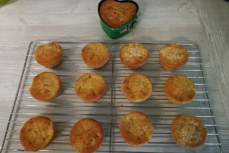 Rhabarber-Vanille-Muffins