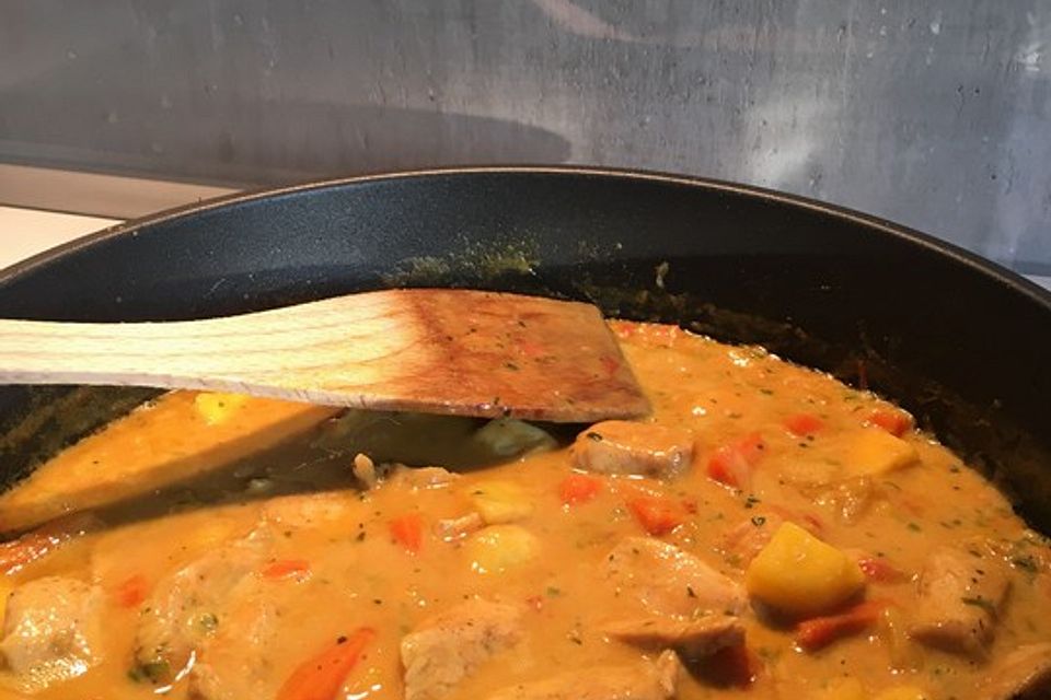 Hähnchen - Mango - Curry