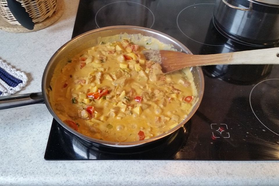 Hähnchen - Mango - Curry