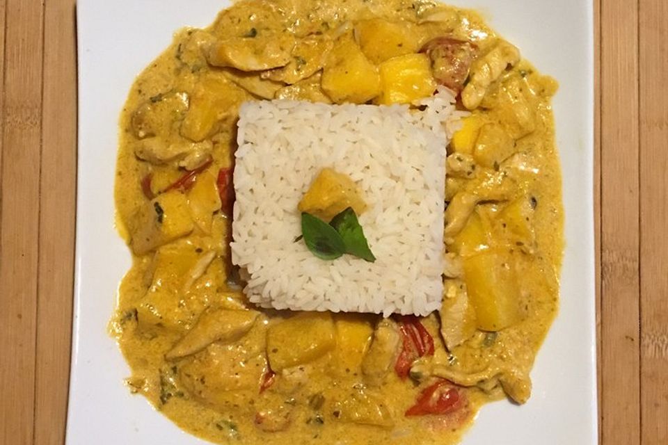 Hähnchen - Mango - Curry