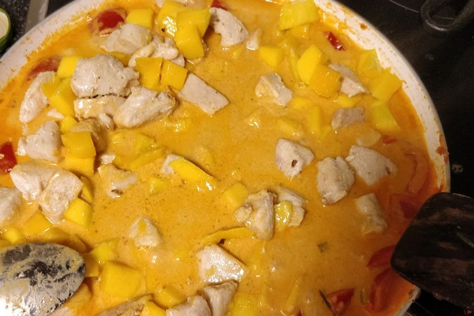 Hähnchen - Mango - Curry