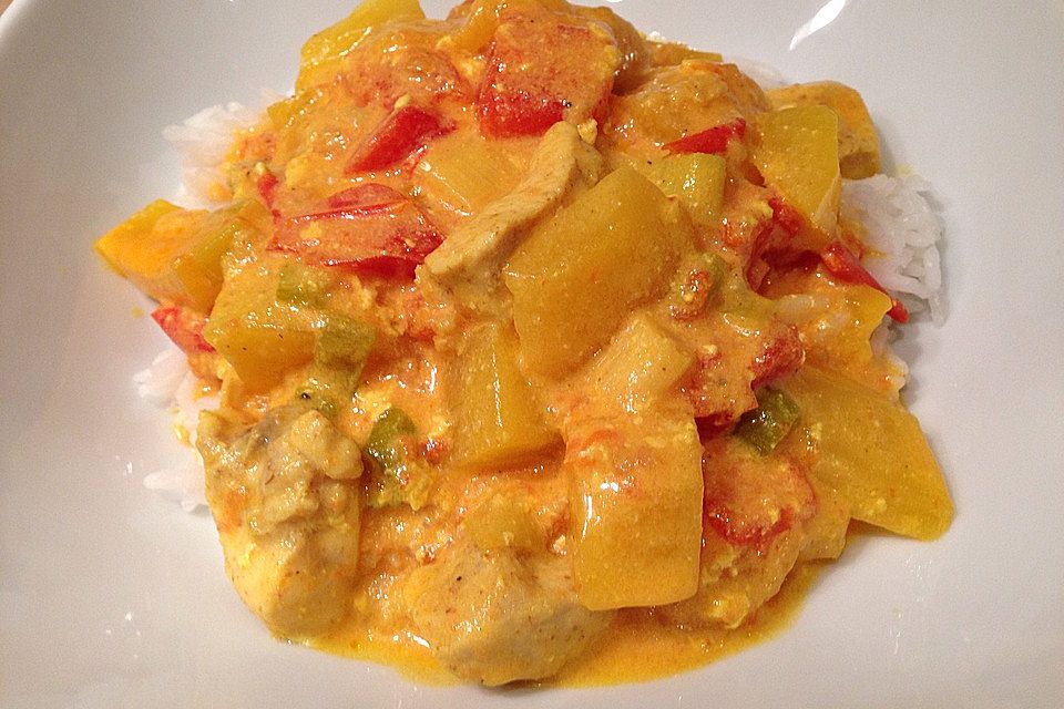 Hähnchen - Mango - Curry