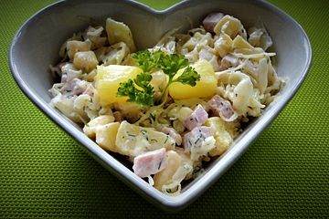 Ananas - Salat mit Kasseler