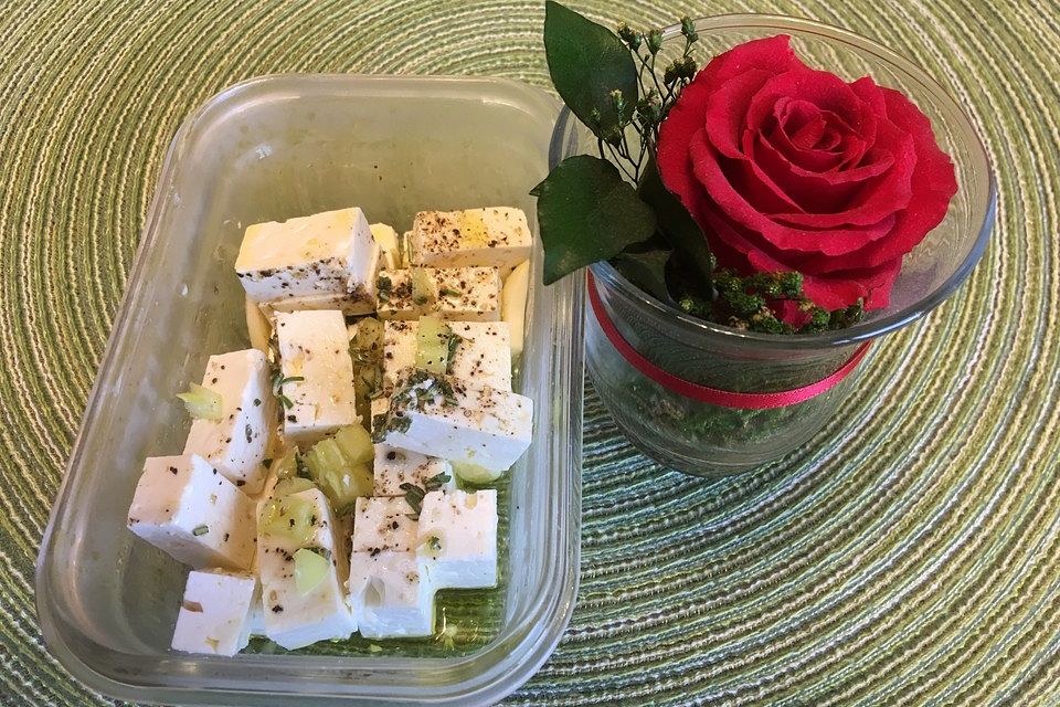 Majas eingelegter Feta