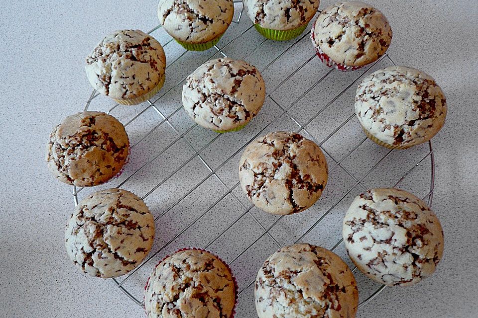 Muffins mit Schokosplittern