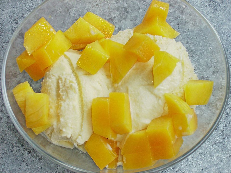Kokos - Mango - Eis von missoliver| Chefkoch
