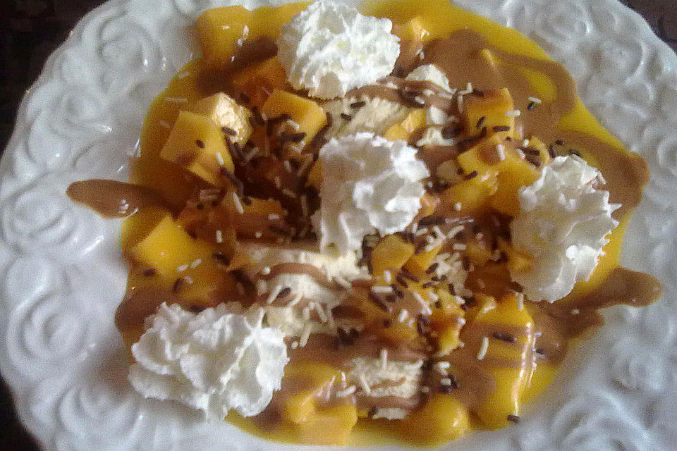 Kokos - Mango - Eis