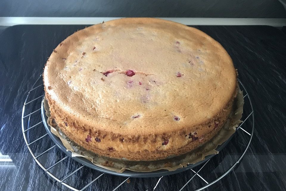 Johannisbeerkuchen mit Schmandguss