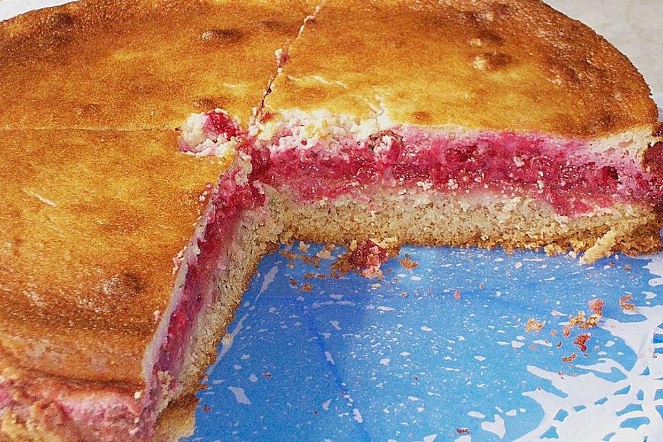 Johannisbeerkuchen mit Schmandguss