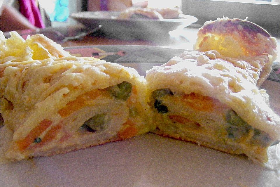 Überbackene Pfannkuchen