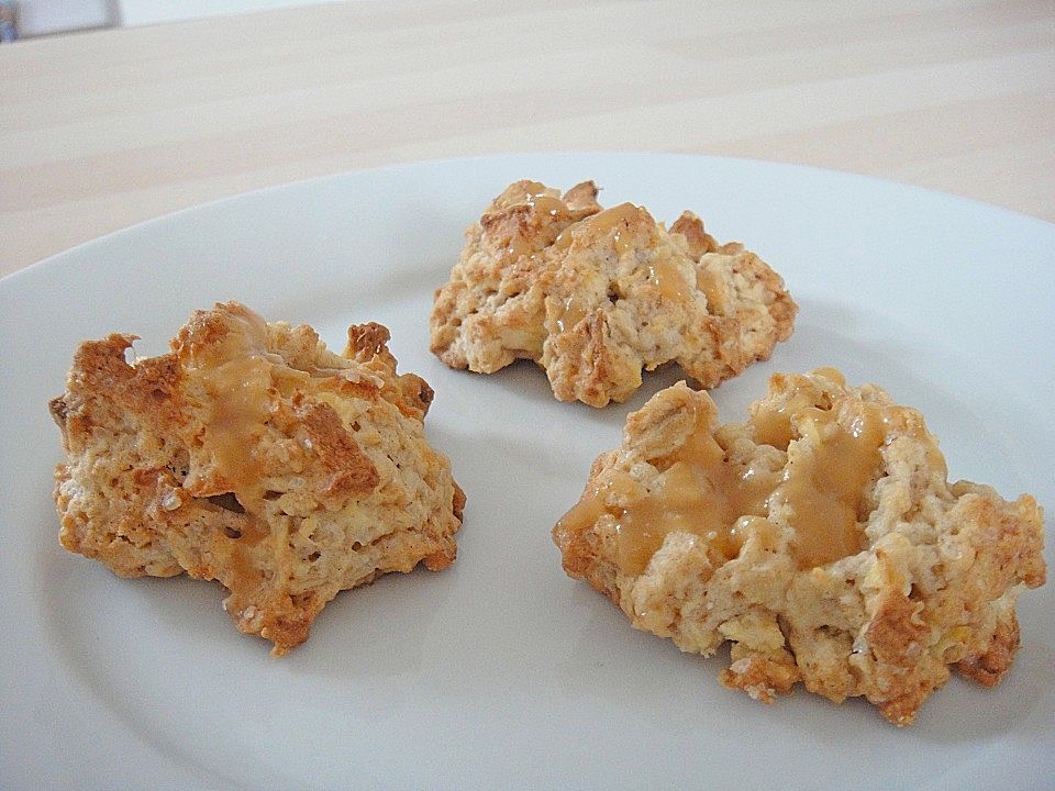 Apfel - Karamell - Cookies von msdeluxe| Chefkoch