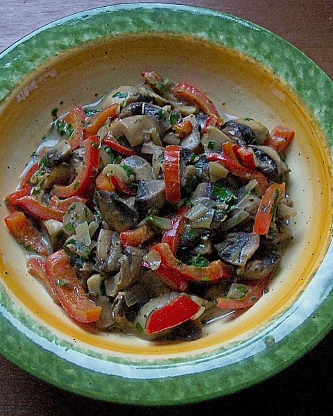 Mediterrane Champignonpfanne - Rezepte Suchen